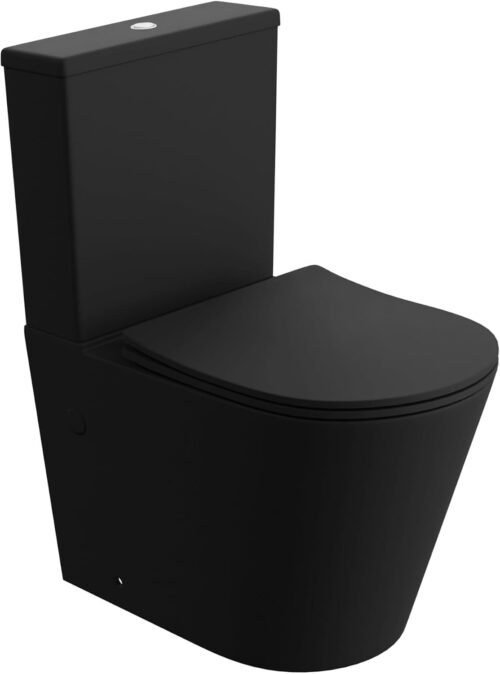 WC monobloc Lavita Neptun Blac WC monobloc Lavita Neptun Black abaissement automatique