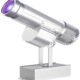 Projecteur GOBO LED logo personnalisé 50W rotatif publicité