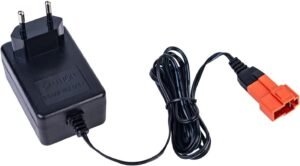 Chargeur 6V voiture enfant prise carrée rouge batterie plomb