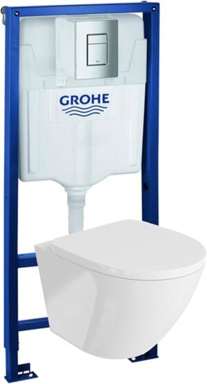 WC mural Grohe Rapid SL + Lavita abattant Soft-Close