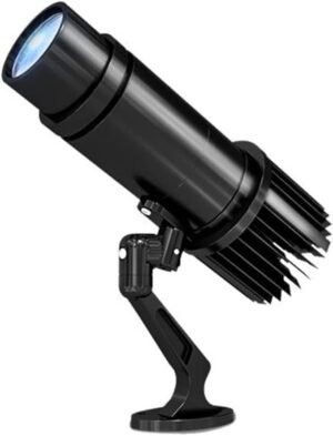 Projecteur GOBO 25W LED rotatif intérieur/extérieur pour logo pub