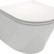 WC suspendu Jacob Delafon sans bride 3/6L abattant blanc