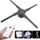Projecteur hologramme 3D LED 45 cm ventilateur d'affichage