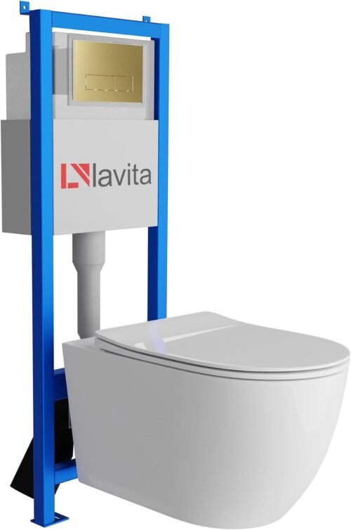 Élément mural WC Lavita 40 cm Élément mural WC Lavita 40 cm – Kit complet encastré