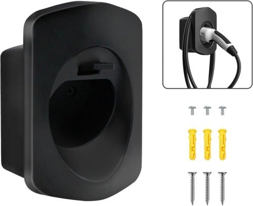 Support mural câble Type 2 Wal Support mural câble Type 2 Wallbox - Noir 15x10x6,5 cm