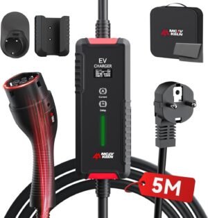 Chargeur Type 2 3.6 kW pour vo Chargeur Type 2 3.6 kW pour voiture électrique 5 m IP65