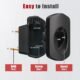 613rfr62FiL._AC_SL1500_.jpg Support mural câble Type 2 Wallbox - Noir 15x10x6,5 cm
