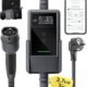 Chargeur voiture électrique 3, Chargeur voiture électrique 3,7kW 6-16A réglable Type 2 Schuko