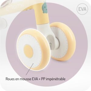 Draisienne Momi pliable 1-3 ans, selle réglable, 2 kg