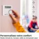 Thermostat programmable sans fil pour chaudière contact sec