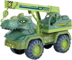 Camion porteur de dinosaure