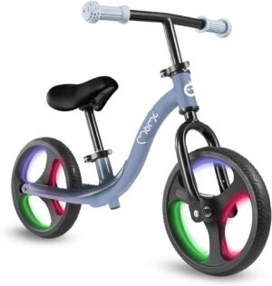 Draisienne Momi ISOKA - dès 2 ans, roues LED, cadre 3,5 kg