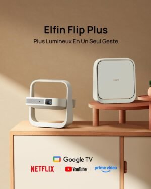 Vidéoprojecteur portable XGIMI Elfin Flip+ — cinéma & jardin