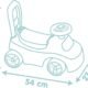 Porteur auto Little Smoby - Trotteur et coffre dès 10 mois