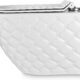 WC suspendu blanc sans bride avec abattant Softclose