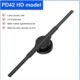 Projecteur holographique 3D 42 cm PD42 HD - avec carte SD