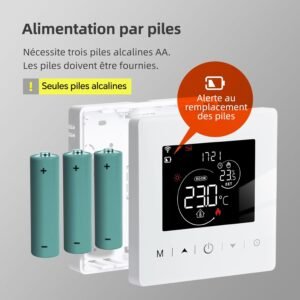 61HWy3KPNGL._AC_SL1500_.jpg Thermostat connecté WiFi 2-fils programmable chaudière gaz