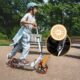 Trottinette LIONELO LUCA 100 kg, pliable, guidon réglable