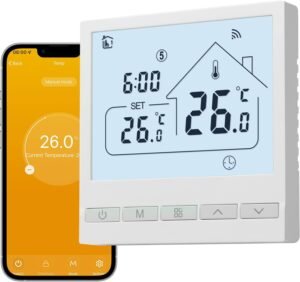 Thermostat WiFi Beok chaudière à gaz, Alexa & Google Home