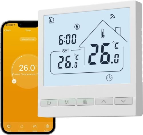 Thermostat WiFi Beok chaudière à gaz, Alexa & Google Home
