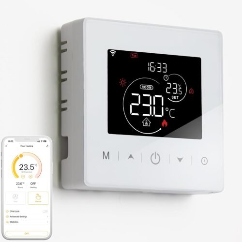 Thermostat connecté WiFi 2-fils programmable chaudière gaz
