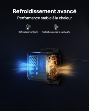 Chargeur alternateur DC-DC 560W BLUETTI pour camping-car
