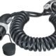 Câble de charge Type 2 Mennekes spiralé 4 m Mode 3 11 kW