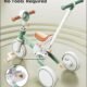Tricycle 5 en 1 LOL-FUN - Direction & Poignée (1-4 ans)