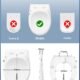 61SGGhdsulL._AC_SL1500_.jpg Abattant WC japonais YEAUPE PRO Duroplast O non électrique
