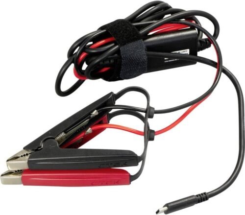 Câble de charge USB-C CTEK avec pince 12V pour CS Free