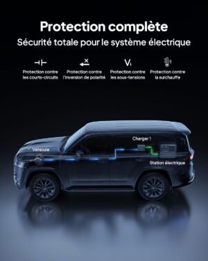 Chargeur alternateur DC-DC 560W BLUETTI pour camping-car