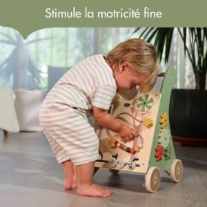 61VsfBJIPAL._AC_SL1181_.jpg Chariot de marche en bois Tiny Love, 12 activités, 2-en-1