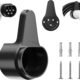 Support mural chargeur Type 2 Support mural chargeur Type 2 pour voiture électrique - Noir