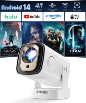 Vidéoprojecteur 1080P natif Mini Smart compatible 4K
