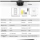 Projecteur holographique 3D 244 LED contrôle par appli