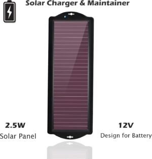 61Yovs0yC4L._AC_SL1500_.jpg Chargeur d'entretien batterie solaire 12V 2.5W étanche