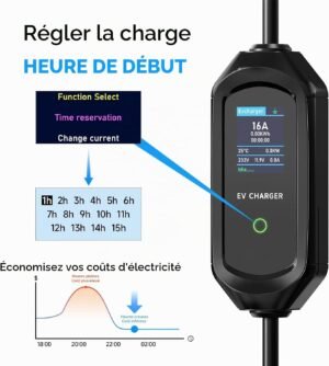 61YvqdbHvgL._AC_SL1500_.jpg Chargeur voiture électrique 3,6 kW Type 2 Wallbox mobile 6 m