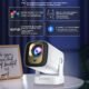 Vidéoprojecteur 1080P natif Mini Smart compatible 4K