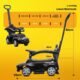 Porteur enfant 1 an Mercedes AMG C63 Sun Baby - Noir