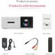 Mini projecteur portable YG300 1080P Smart TV Noir