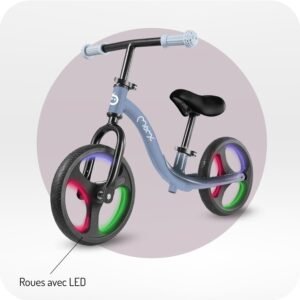 Draisienne Momi ISOKA - dès 2 ans, roues LED, cadre 3,5 kg
