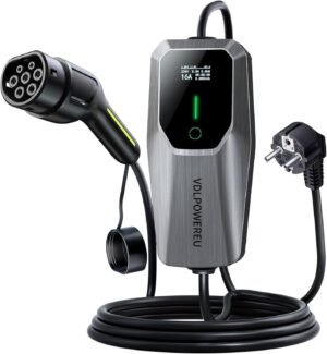 Chargeur voiture électrique Type 2 3,6 kW 5 m VDLPOWEREU