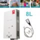Chauffe-eau gaz 8L 16 kW propane instantané - douche pluie