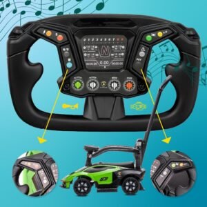 61cPvTDfmJL._AC_SL1000_.jpg Porteur auto enfant 12 mois volant audio rangement vert