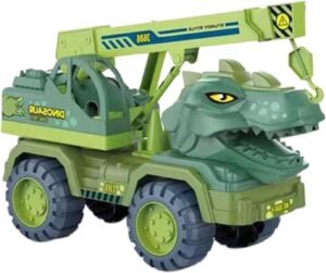 Camion porteur de dinosaure