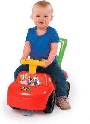 Porteur auto Super Mario Smoby - Châssis ergonomique