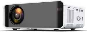Projecteur Full HD 1080P, haut Projecteur Full HD 1080P, haut-parleur intégré, HDMI/USB