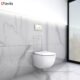 WC suspendu Lavita Duofix Basic sans rebord siège soft-close