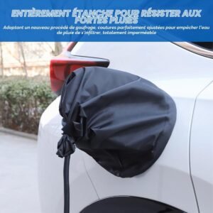 Housse prise charge EV JNNJ étanche magnétique anti-poussière