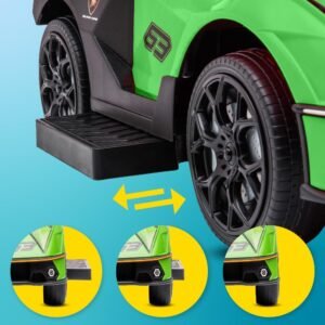 61gpydpAn6L._AC_SL1000_.jpg Porteur auto enfant 12 mois volant audio rangement vert